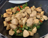 Foto del paso 4 de la receta: Noodles de arroz, pollo y verduras