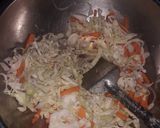 A picture of step 2 of Veg frankie rolls.