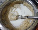 A picture of step 3 of Eggless Vanilla cake.