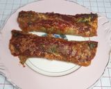 Foto del paso 6 de la receta: Canelones de ricota y jamón con masa crepes de espinaca