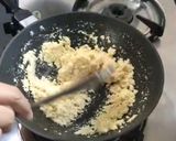 A picture of step 3 of Banana Sheera.