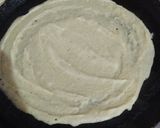 A picture of step 2 of Chana Dal Chilla.