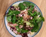 A picture of step 5 of Orzo salad with mackerel.