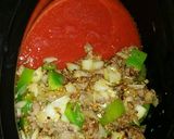 A picture of step 5 of Sgavster's Chili.