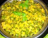 A picture of step 8 of Beans Poriyal.