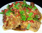 Foto langkah ke 7 dari resep Ayam Saus Karamel ala Najah.