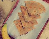 A picture of step 11 of Banana and chocolate stuffed paratha.