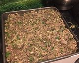 A picture of step 2 of Baked beef loaf- (pre 15m, 60m oven).