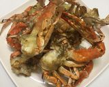 Gambar langkah 3 resipi Ketam Telur Masin.