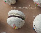 Foto langkah ke 9 dari resep Macaron Kacang Hijau.
