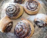 Gluténmentes, tejmentes, tojásmentes kakaós csiga recept fázis 3 fotója
