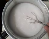 Foto langkah ke 2 dari resep Puding Santan Buah Naga.
