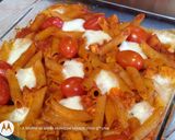 Olasz csirkés-mozzarellás penne recept fázis 7 fotója