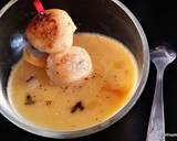 Verrines de noix de Saint-Jacques et crème de potiron étape de la recette 4 photo