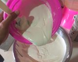 Gambar langkah 2 resipi Snow cheese cake.