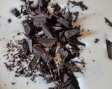 Foto langkah ke 4 dari resep Puding Biskuit Fla Cokelat.