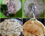 A picture of step 2 of Onion Rava Dosa.