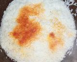 A picture of step 9 of Chicken alu biryani.