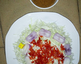 A picture of step 1 of Cabbage salad.