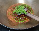A picture of step 6 of Falahari Matar Paneer..
