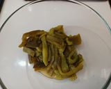 Foto del paso 2 de la receta: Fettuccine de espinacas a la Machaca Sonora