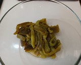Foto del paso 2 de la receta: Fettuccine de espinacas a la Machaca Sonora