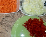 Foto del paso 1 de la receta: Fideos con verduras de temporada (vegano)
