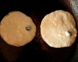 A picture of step 3 of Eggless Blueberry mini pancakes.