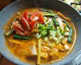 Foto langkah ke 4 dari resep Tuna Kuah Bumbu Woku.