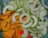 Hình bước làm 1 của món Canh bí thập cẩm