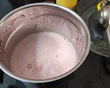 A picture of step 1 of Beetroot punch.