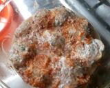 Фото кроку 4 до "Ежики" из рубленого мяса с сюрпризом.