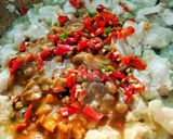 รูปขั้นตอนการทำที่ 2 ของ เมนู มะเขือยาวอ่อนผัดแห้งสันในไก่ #อาหารฟิวชั่น #อาหารคลีน