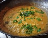 A picture of step 4 of Matar Paneer.