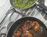 A picture of step 3 of Honey soy chicken#4weekschallenge.#authors marathon.