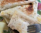 Foto langkah ke 5 dari resep Roti tawar bakar isi coklat.