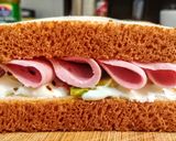 Foto del paso 2 de la receta: SANDWICHS Con🥑Aguacate, Mortadela y Chorizo Español...!😋