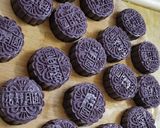 Foto langkah ke 4 dari resep Mendut ketan hitam.cetakan kue bulan.