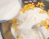 Hình bước làm 5 của món Kem bịch chuối,mít,sầu riêng