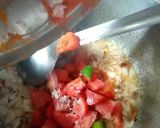 A picture of step 3 of Alu ki Katli (less oil).