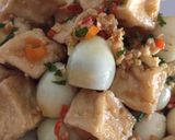 Foto langkah ke 5 dari resep 032. Tahu Puyuh Goreng Cabai Garam.