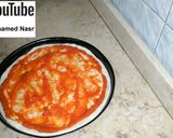 صورة لخطوة 5 من وصفة البيتزا 😋😋