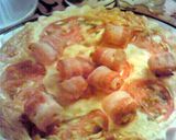 A picture of step 4 of Quiche Lorrine . with a twist ..