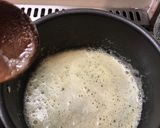 A picture of step 3 of Hot buttered greens.