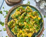 A picture of step 9 of Instant Nylon Khaman - Gujarat Famous Breakfast.