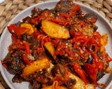 Foto langkah ke 5 dari resep Dendeng Balado.