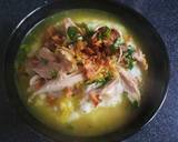 Bubur Ayam Kuah Kuning (Rice Cooker) langkah memasak 12 foto