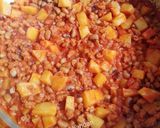 عکس مرحله 3 از دستور ماکارونی با سویا و لوبیا چشم بلبلی