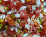 Foto del paso 2 de la receta: Salsa criolla 🍅🧅🧄🌶️
