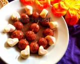A picture of step 6 of Coco and choco balls.